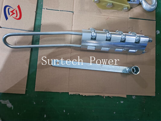 เครื่องจับสายไฟฟ้าสายไฟฟ้ามืออาชีพสําหรับการดึงสายไฟฟ้าไฟฟ้าไฟฟ้าที่ปลอดภัย ด้วยเส้นกว้างสายไฟฟ้า 8-20 มม และภาระปริมาณ 16-25KN