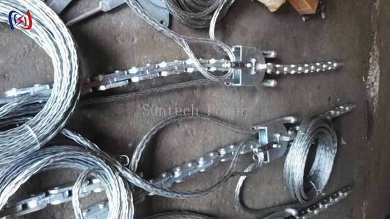 บอร์ดหัวมืออาชีพสําหรับสายนําสามพวงที่มีภาระเรียง 100-180KN, กณิตศาสตร์สามเหลี่ยมที่แม่นยํา, และสับสนทานต่อการกัดกรองอลูมิเนียม