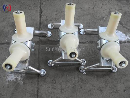 10KN หนักภาระเคเบิลหมุนม้วน: 90 องศาการป้องกันมุมสําหรับ manholes
