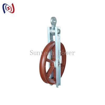 300KN ความเร็วสูงการหมุน pulley กับสแตนเลส sheave ลดการขัดแย้ง