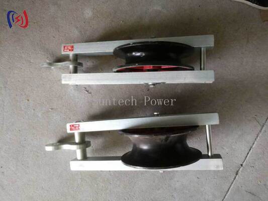 300KN ความเร็วสูงการหมุน pulley กับสแตนเลส sheave ลดการขัดแย้ง