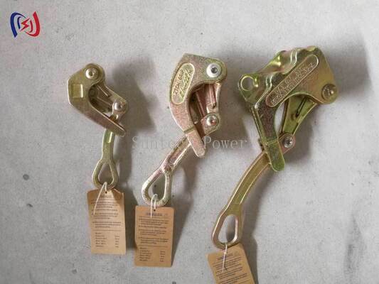 Come Along Clamp Universal Gripper 10-30KN ภาระเรียงค่าสําหรับเส้นการส่งเส้นทางขนาด 2.5-32 มม