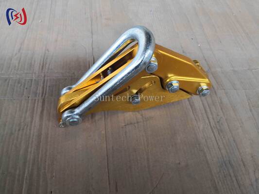 อลูมิเนียมอัลลอยด์มาพร้อมกับแคลมป์ 16-18 มม. พร้อมโหลดพิกัด 7-80KN สำหรับการร้อยสายส่ง