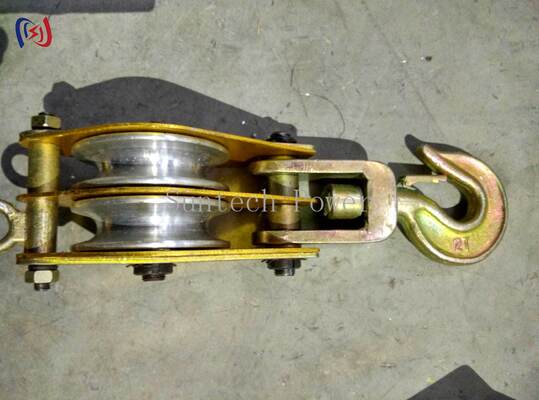 บล็อกยกเหล็กหล่อที่ทนทานพร้อมโหลดพิกัด 10KN ถึง 150KN และตัวเลือกหลายมัดสำหรับการรอกงานหนัก