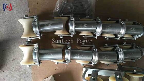 80-200 มิลลิเมตร โลลเล่ย์เคเบิลทนต่อการกัดกร่อนที่สามารถล็อคได้ สําหรับการป้องกันทางเข้าของท่อ