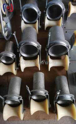 80-200 มิลลิเมตร โลลเล่ย์เคเบิลทนต่อการกัดกร่อนที่สามารถล็อคได้ สําหรับการป้องกันทางเข้าของท่อ