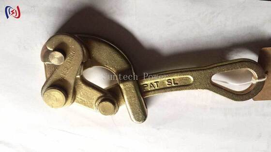 เครื่องจับสายใยทั่วไป Come Along Clamp พร้อมภาระปรับขนาด 10-30KN สําหรับเส้นใยขนาด 4-32 มิลลิเมตร