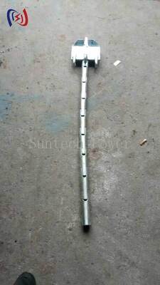 บอร์ดหัวสําหรับสายนําสามพวงที่มีความจุ 100-180KN สังกะสีอลูมิเนียมระดับสูงและการรักษาพื้นผิว anodized