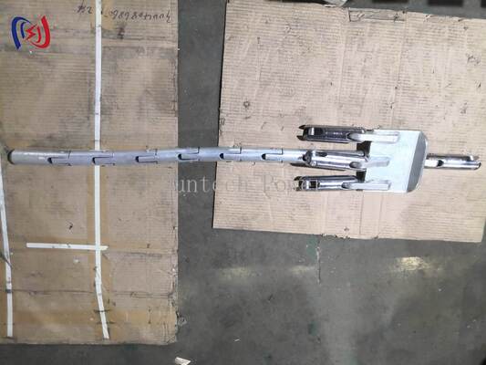 บอร์ดหัวสําหรับสายนําสามพวงที่มีความจุ 100-180KN สังกะสีอลูมิเนียมระดับสูงและการรักษาพื้นผิว anodized