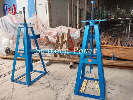 หน่วยรับรองรีลธรรมดาภาระหนักที่มีภาระขนาด 10-50KN และการปรับความสูง 450-1300mm สําหรับรีลสายเคเบิล
