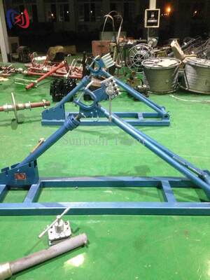 SIPZ Modular Cable Reel Stand 30-100KN ประกอบง่ายโดยไม่ต้องใช้เครื่องมือ ขาตั้งม้วนสายไฟ