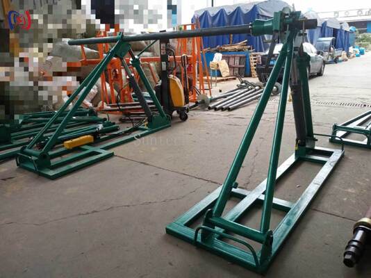 SIPZ Modular Cable Reel Stand 30-100KN ประกอบง่ายโดยไม่ต้องใช้เครื่องมือ ขาตั้งม้วนสายไฟ