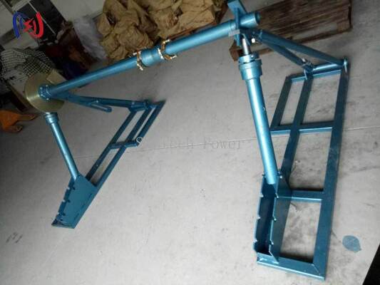SIPZ Modular Cable Reel Stand 30-100KN ประกอบง่ายโดยไม่ต้องใช้เครื่องมือ ขาตั้งม้วนสายไฟ