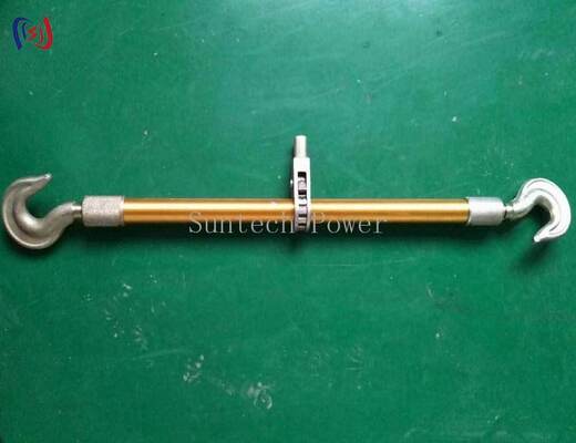 อลูมิเนียมสองโฮก Turnbuckle 10-50KN อุปกรณ์การสตริงคอนดิวเตอร์ anodized
