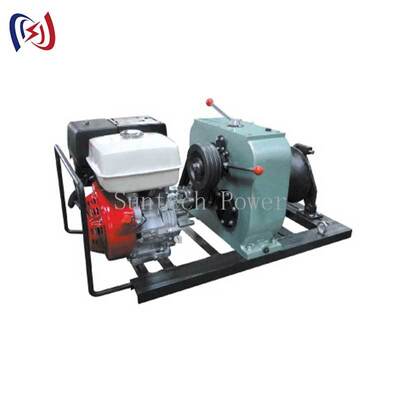 8Tแรงดึง 13HP เครื่องยนต์ดีเซล เข็มขัดขับเคลื่อน เครื่องพัดลมพลังงาน เครื่องพัดลมสายพัดลมสําหรับยกภาระหนัก