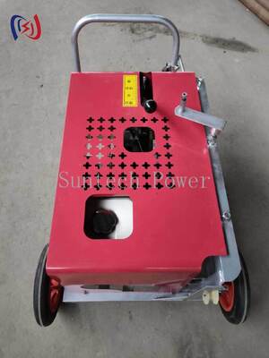 เครื่องดึงสายเคเบิลใยแก้วนำแสง 3.7KW 3KN พร้อมความเร็ว 50-60 ม./นาที สำหรับดึงสายเคเบิลใยแก้วนำแสง