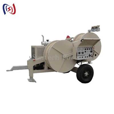 2x35KN ไฮดรอลิกเคเบิลเทรนเซอร์ 4000KG ไฮดรอลิกดึงเทรนเซอร์สําหรับการผูกเชือกสายนํา