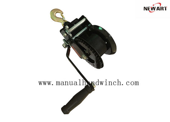 เครื่องกว้านมือ 1200Lbs, เครื่องกว้านแบบแมนนวลพร้อมวงล้อ / เบรคมือ Winch