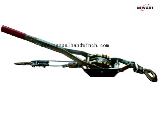 Heavy Duty Hand Cable Puller 2T Double Gears Double Hooks ทนต่อการกัดกร่อน