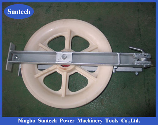 บล็อกดึงลวดไนลอนเดี่ยว 508 มม. 40KN บล็อกร้อยสายตัวนำ