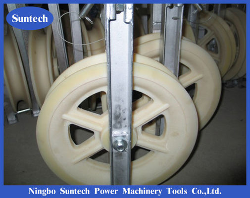 Nylon Sheave stringing Cable Pulley Transmission Conductor Stringing Blocks
