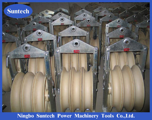 Dia 660mm Conductor Stringing Blocks, อุปกรณ์คบสำหรับสายไฟเหนือศีรษะ