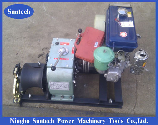 ได้รับการรับรองมาตรฐาน ISO 4.1kw 30KN 5T เครื่องดึงสายเคเบิลไฟฟ้า Winch