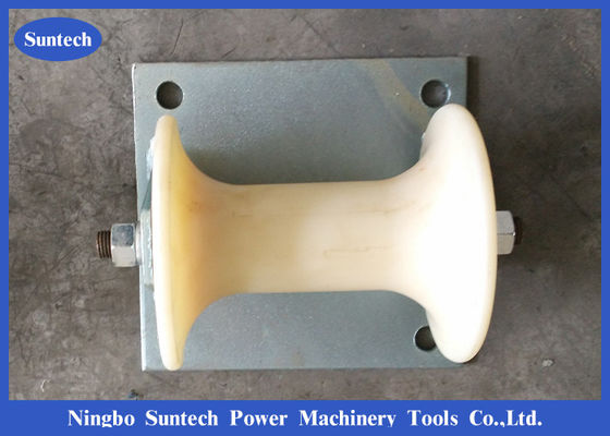 Linear Block 5kN ลูกกลิ้งวางสายเคเบิลสำหรับสายเคเบิล HV เส้นผ่านศูนย์กลาง 150 มม