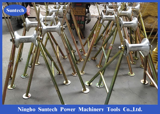 ลูกกลิ้งถาดสายเคเบิลเส้นตรง 12kn พร้อมล้ออลูมิเนียม