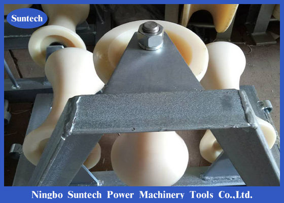 ลูกกลิ้งดึงสายเคเบิลไนล่อนสามมุมโหลด 10kn