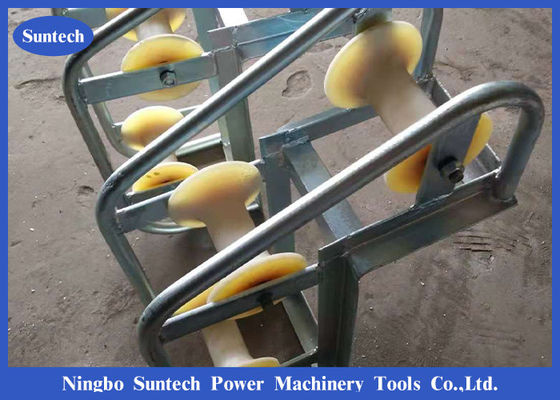 C Series SHL150C สามลูกกลิ้งเครื่องมือร้อยสายสายดึงรอกลูกกลิ้ง