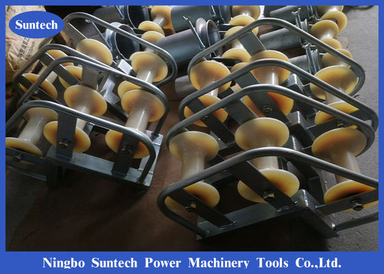 C Series SHL150C สามลูกกลิ้งเครื่องมือร้อยสายสายดึงรอกลูกกลิ้ง