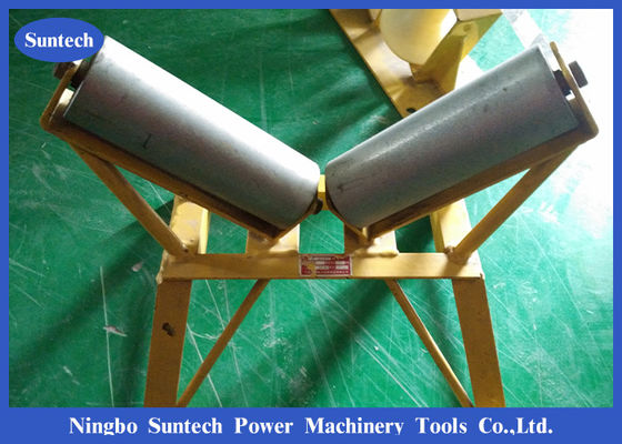 ลูกกลิ้งดึงสายเคเบิลอลูมิเนียมหรือไนลอน 10kn พร้อมโครงสร้างทางเดียว