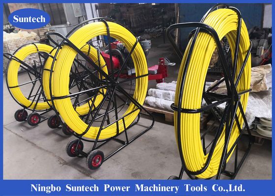 วิศวกรรมไฟฟ้าสายเคเบิลไฟเบอร์กลาส Duct Rodder 13mm Traceable