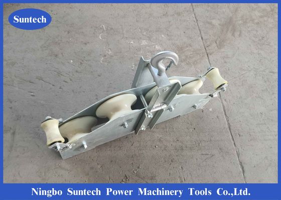สี่ล้อใยแก้วนำแสงรวมสตริงบล็อกรอก Opgw Stringing Tools