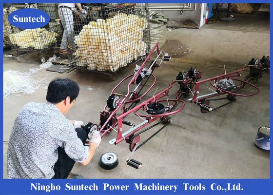 4 Bundle Overhead Power Line รถเข็นอลูมิเนียมอัลลอยด์