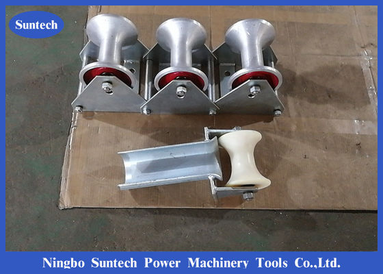 10kN Linear Angular Cable Roller เครื่องมือดึงเคเบิลใต้ดิน