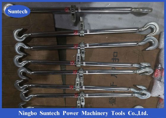 เครื่องมือและอุปกรณ์สายส่ง Dual Hook Steel Turnbuckle