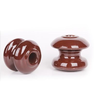 15KN 400V Shackle Spool Porcelain Reel Insulator สำหรับสายส่ง