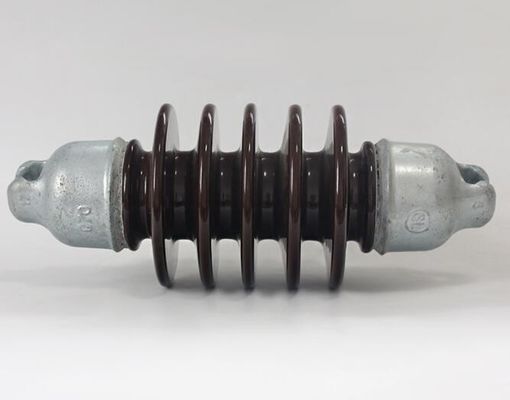 8KN 69KV สายไฟเหนือศีรษะ Porcelain Line Post Insulator