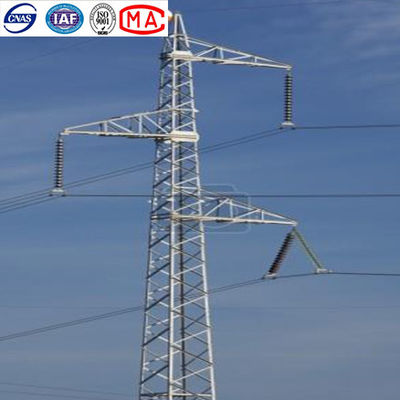 10 - 500kv HDG Angle Steel Tower สำหรับสายส่ง
