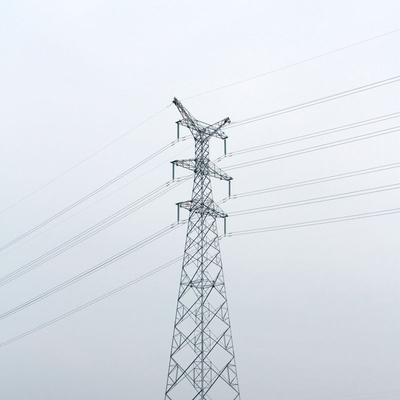 จุ่มร้อนชุบสังกะสี 132kv สายส่งไฟฟ้าทาวเวอร์