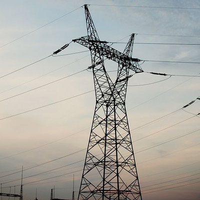 จุ่มร้อนชุบสังกะสี 132kv สายส่งไฟฟ้าทาวเวอร์