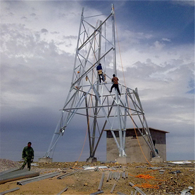 33KV มุมเหล็กคู่สายส่งสายทาวเวอร์