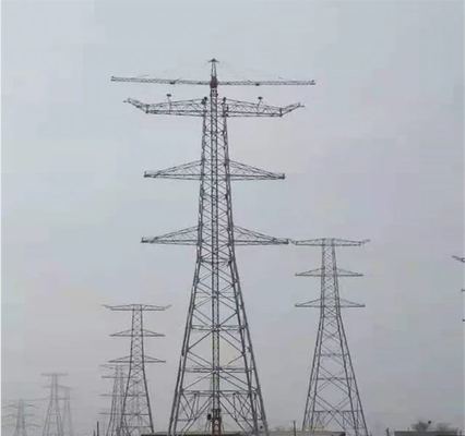 10 - 500KV Double Circuit Lattice Transmission Tower
