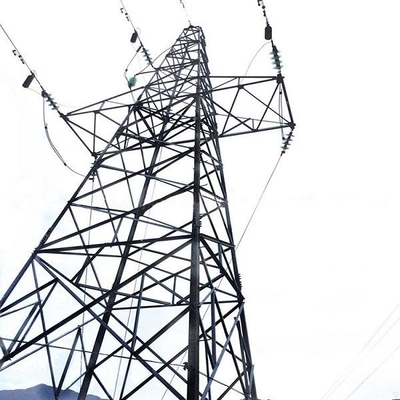 10KV ถึง 750KV ระบบส่งกำลังทาวเวอร์ตาข่ายสังกะสี