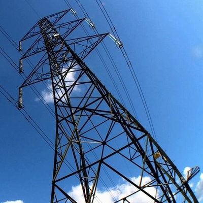 ASTM123 HDG Lattice Steel Towers สำหรับสายส่งไฟฟ้า