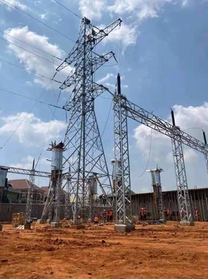 10 - 1000KV ระบบส่งกำลังไฟฟ้า Lattice Steel Towers