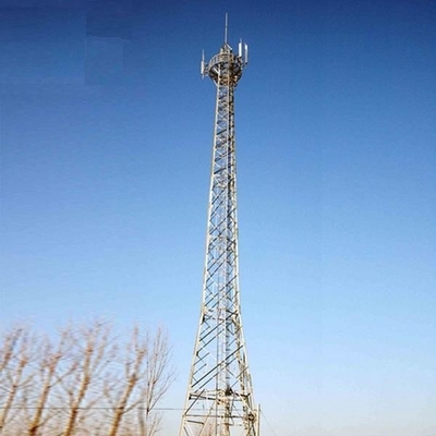 3 ขา 60 ม. เหล็กชุบสังกะสีมุมเหล็กรองรับ Telecom Tower