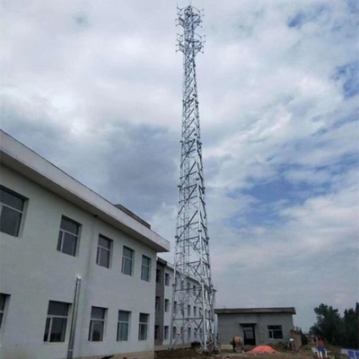 GB / ANSI / TIA-222-G GSM โทรคมนาคมเหล็กทาวเวอร์